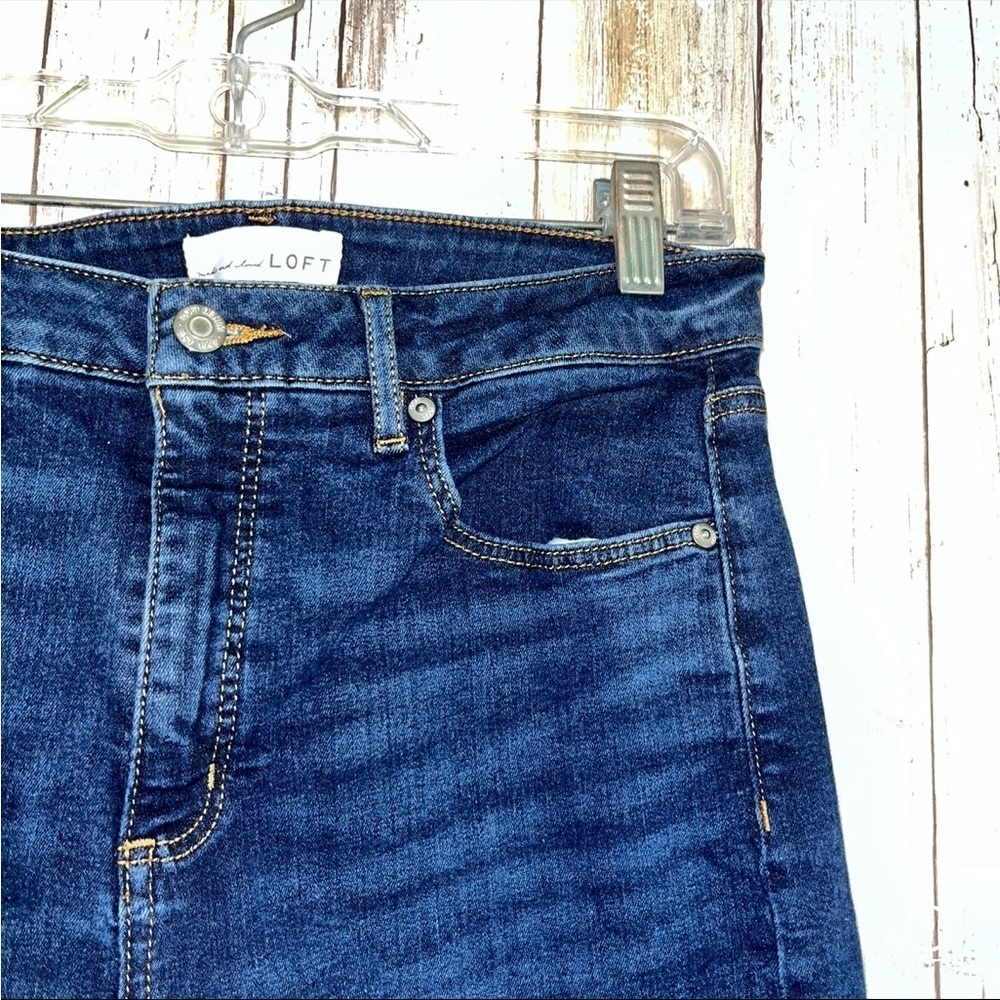 Loft The Curvy Skinny Jeans - Picture 3 of 6